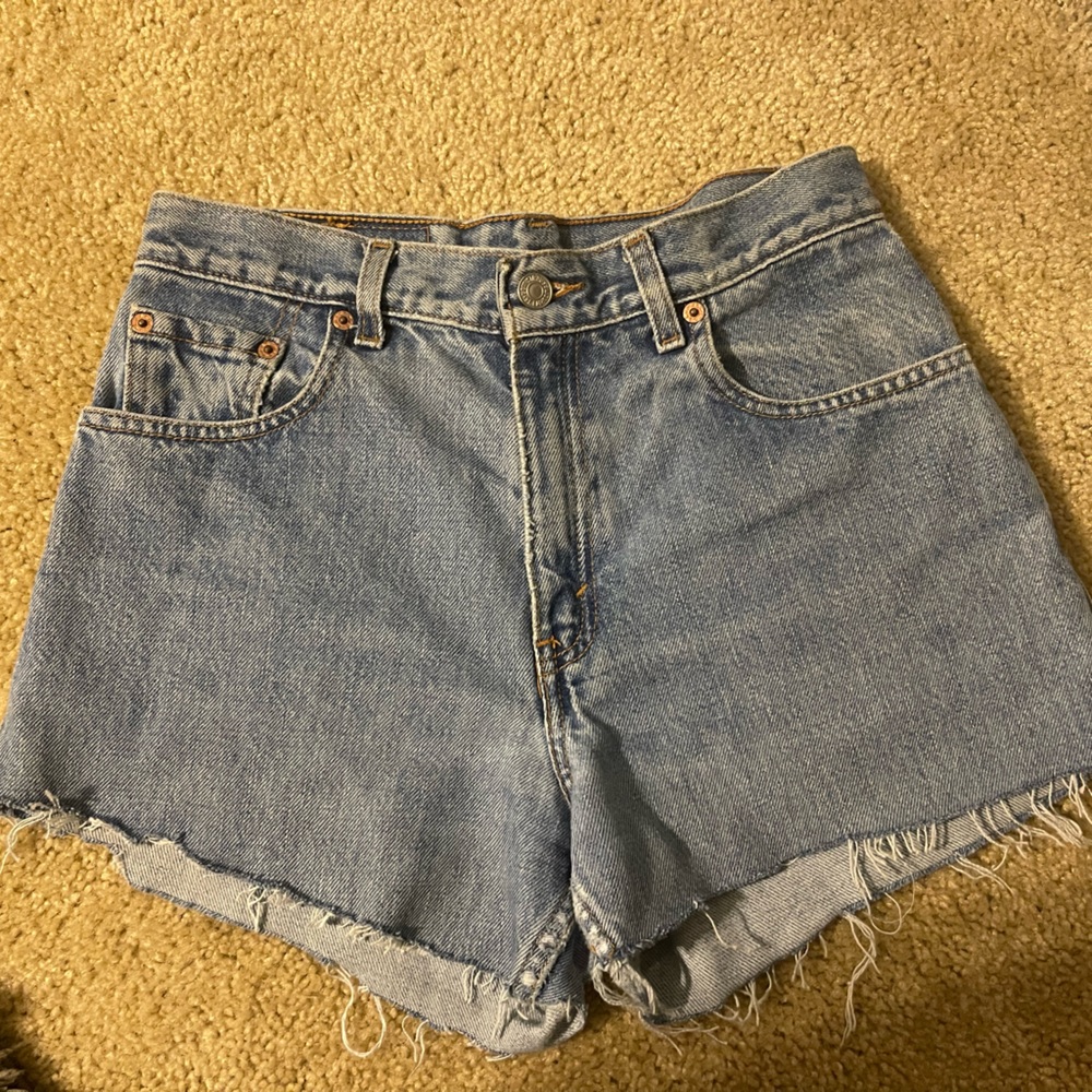 Levi Denim Cutoff Shorts